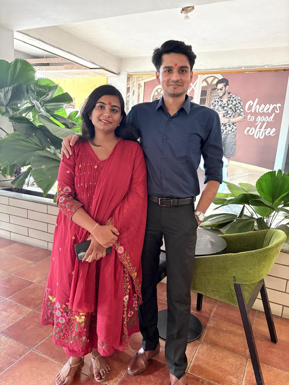 Palashini and Hardik